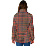 Clan Cumming Hunting Weathered Crest Tartan Padded Jacket RF177