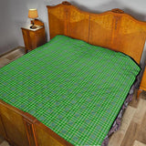 Clan Currie Tartan Premium Quilt F996