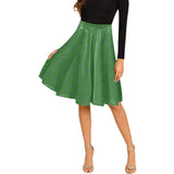 Clan Currie Tartan Melete Pleated Midi Skirt V995