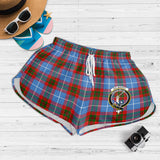 Clan Dalmahoy Crest Tartan Womens Shorts NW1989