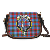 Clan Dalmahoy Crest Tartan Saddle Bag MS797