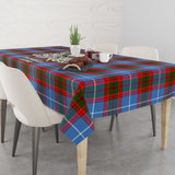 Clan Dalmahoy Tartan Tablecloth Golden Sword of Courageous Legacy BG188