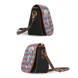 Clan Dalmahoy Crest Tartan Saddle Bag MS797