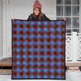 Clan Dalmahoy Tartan Premium Quilt F995