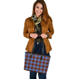 Clan Dalmahoy Tartan Leather Tote Bag MT999