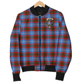 Clan Dalmahoy Crest Tartan Bomber Jacket ZJ185