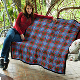 Clan Dalmahoy Tartan Premium Quilt F995