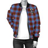 Clan Dalmahoy Crest Tartan Bomber Jacket ZJ185