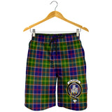 Clan Dalrymple Crest Tartan Mens Shorts NS796