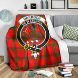 Clan Darroch Crest Tartan Blanket UC190