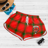 Clan Darroch Crest Tartan Womens Shorts NW1986