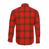 Clan Darroch Crest Tartan Long Sleeve Shirt PC795