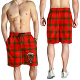 Clan Darroch Crest Tartan Mens Shorts NS794