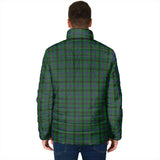 Clan Davidson Crest Tartan Padded Jacket RF193