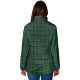 Clan Davidson Crest Tartan Padded Jacket RF193