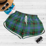 Clan Davidson Ancient Tartan Womens Shorts NW989