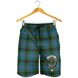 Clan Davidson Ancient Crest Tartan Mens Shorts NS793