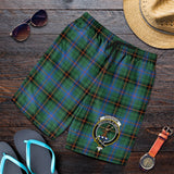 Clan Davidson Ancient Crest Tartan Mens Shorts NS793