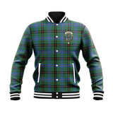 Clan Davidson Ancient Crest Tartan Baseball Jacket JM794