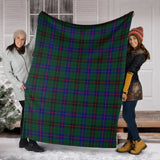 Clan Davidson Modern Tartan Blanket U218