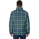 Clan Davidson of Tulloch Crest Tartan Padded Jacket RF192