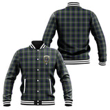 Clan Davidson of Tulloch Dress Crest Tartan Baseball Jacket JM792