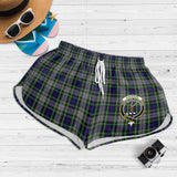 Clan Davidson of Tulloch Dress Crest Tartan Womens Shorts NW1983