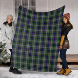 Clan Davidson of Tulloch Dress Tartan Blanket U219