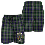 Clan Davidson of Tulloch Dress Crest Tartan Mens Shorts NS792