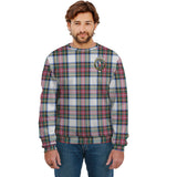 Clan Dennistoun Crest Tartan Sweatshirt HC789