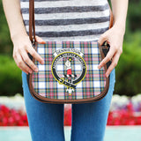 Clan Dennistoun Crest Tartan Saddle Bag MS788