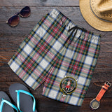 Clan Dennistoun Crest Tartan Mens Shorts NS789