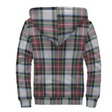 Clan Dennistoun Tartan Sherpa Hoodie - Classic Style CS 970