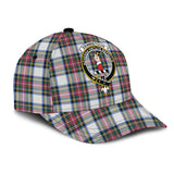 Dennistoun Tartan Classic Cap with Family Crest