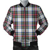 Clan Dennistoun Tartan Bomber Jacket Z221