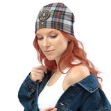 Clan Dennistoun Crest Tartan Beanies Hat LC194