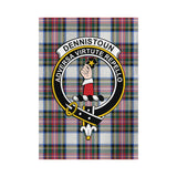 Clan Dennistoun Crest Tartan Flag CF194