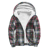 Clan Dennistoun Crest Tartan Sherpa Hoodie CT789