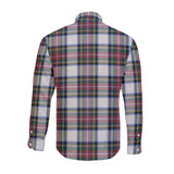 Clan Dennistoun Crest Tartan Long Sleeve Shirt PC789