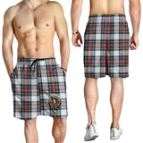 Clan Dennistoun Crest Tartan Mens Shorts NS789