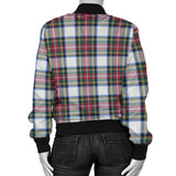 Clan Dennistoun Crest Tartan Bomber Jacket ZJ194