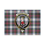 Clan Dennistoun Crest Tartan Flag CF194