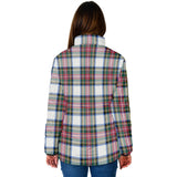 Clan Dennistoun Crest Tartan Padded Jacket RF194