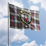 Clan Dennistoun Crest Tartan Flag CF194