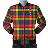 Clan Dewar Crest Tartan Bomber Jacket ZJ195