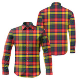 Clan Dewar Tartan Long Sleeve Shirt P1010