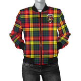 Clan Dewar Crest Tartan Bomber Jacket ZJ195