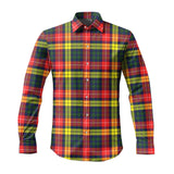 Clan Dewar Tartan Long Sleeve Shirt P1010