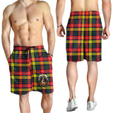 Clan Dewar Crest Tartan Mens Shorts NS788