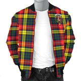 Clan Dewar Crest Tartan Bomber Jacket ZJ195